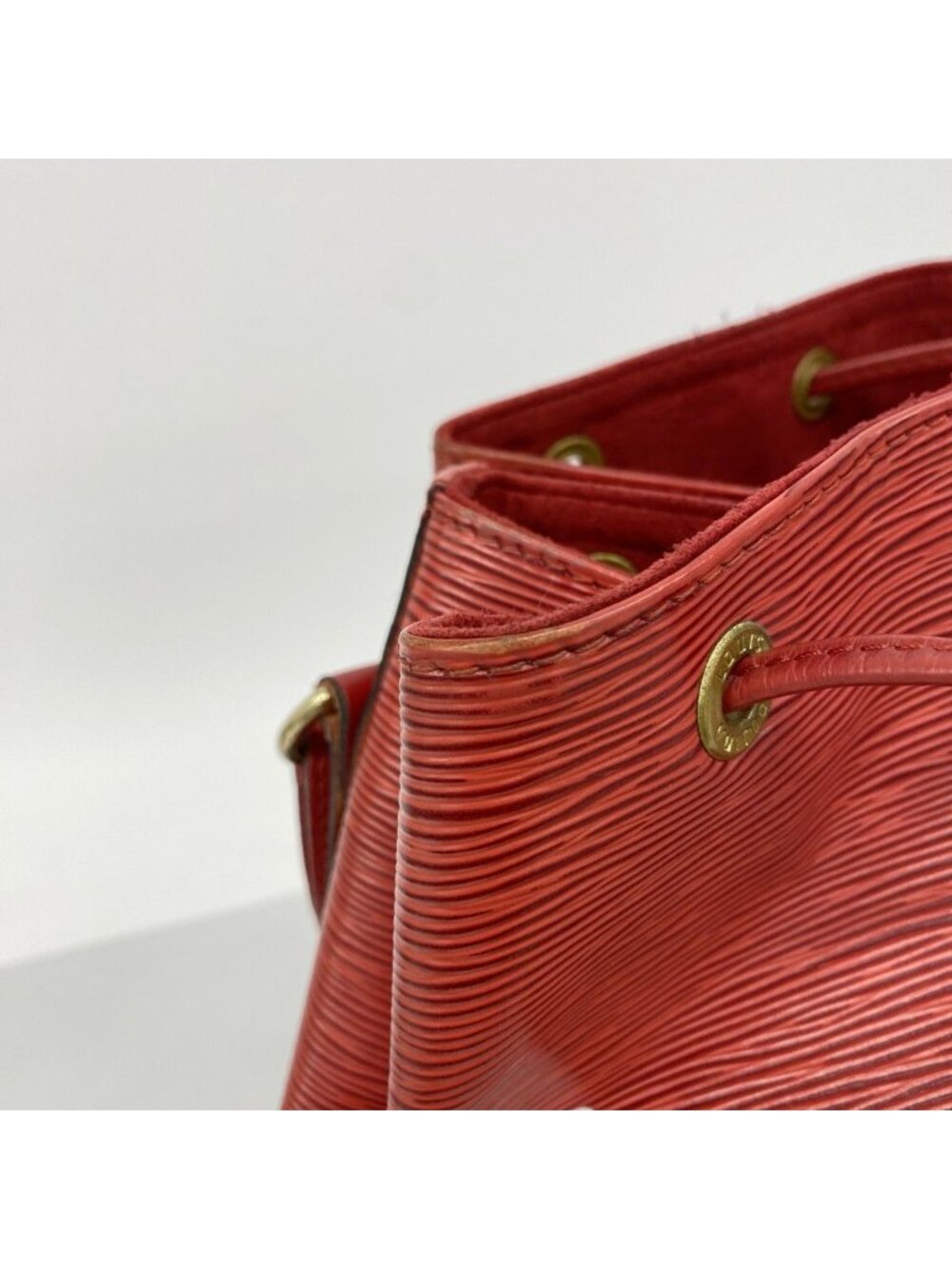 ★SOLD★ Louis Vuitton Shoulder Bag Epi Noe Castilian - Picture 7 of 10